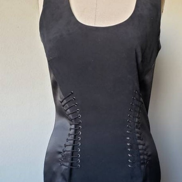 1990's Marlon Wear Black Rebel Dress - Picture 1 of 5